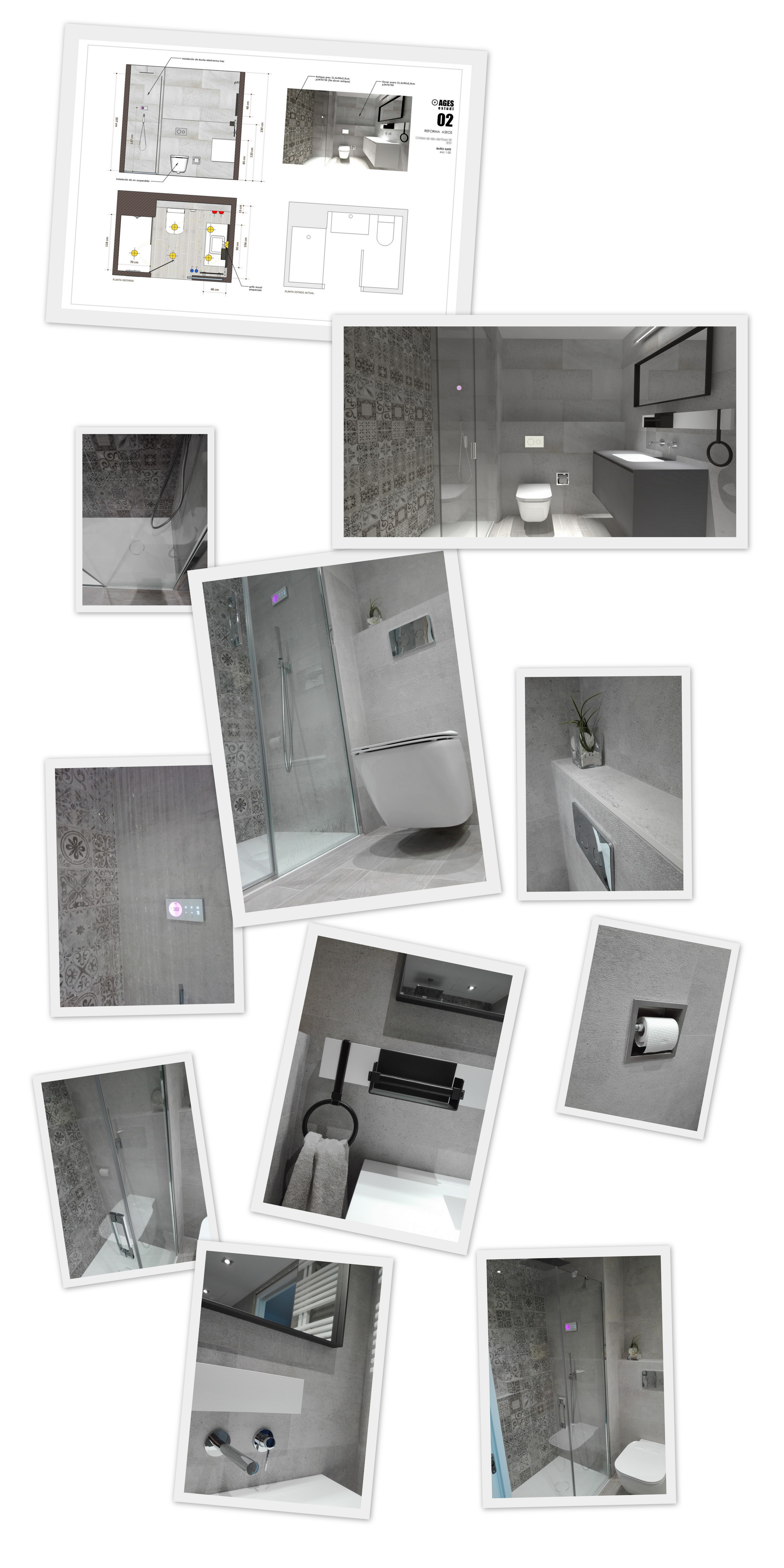 Interiorismo de un baño en Sant Cugat